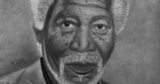 صور.. قارئ يشارك صحافة المواطن بموهبته فى الرسم