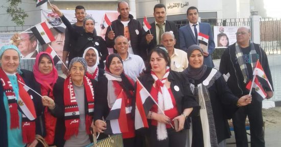 حملة مواطن تنظم احتفالية كبرى بالمقطم لدعم السيسى بانتخابات الرئاسة