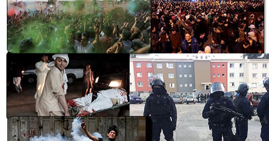 صور..العالم هذا المساء.. انطلاق مهرجان الألوان بالعراق.. اشتباكات بين قوات الاحتلال وفلسطينيين بغزة.. 4 قتلى فى عملية احتجاز رهائن بفرنسا.. احتجاجات بوارسو ضد تقييد قوانين الإجهاض.. ومقتل 13 فى تفجير بأفغانستان