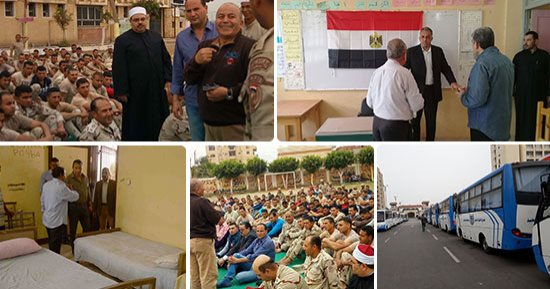 صور.. اليوم السابع داخل لجان الانتخابات الرئاسية بالمحافظات.. التجهيزات النهائية تتواصل قبل التصويت.. والمحافظون كعب داير على المقرات.. وكراسى متحركة لكبار السن وتندات للحماية من الشمس.. وأسطول سيارات وباصات 