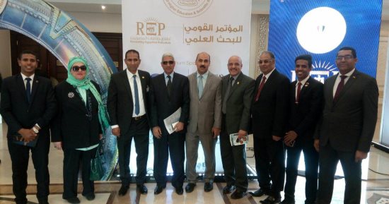 جامعة أسوان تشارك بالمؤتمر القومى للبحث العلمى
