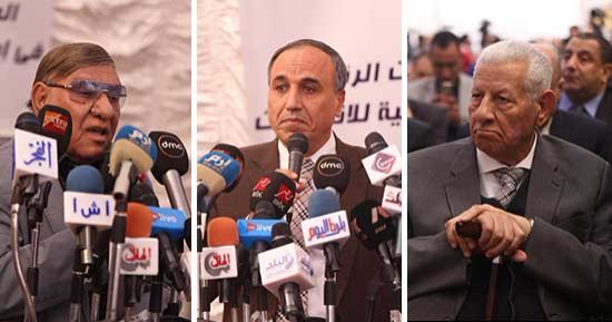 رؤساء تحرير الصحف القومية بمؤتمر معايير تغطية انتخابات الرئاسة يدعون للنزول لصناديق الاقتراع ويؤكدون: حادث الإسكندرية لن يزيدنا إلا إصرارا على دحر الإرهاب..ومكرم محمد: لازم نشارك عشان نغيظ الصحفى الأجنبى الكذاب