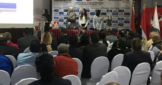 صور.. يد الأهلى فى المجموعة الأولى ببطولة أفريقيا للسيدات