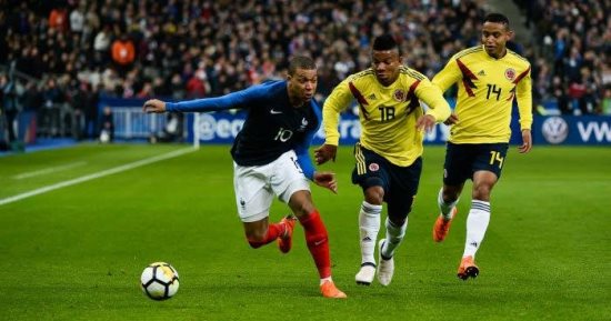 فيديو.. فرنسا تسقط بشكل مفاجئ أمام كولومبيا 2 - 3 استعدادا للمونديال