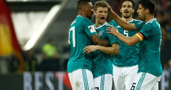 منتخب ألمانيا لا يعرف الهزيمة مع أهداف مولر.. فيديو