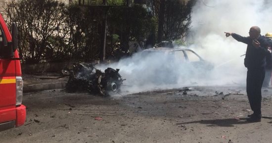 قتلى وجرحى بانفجار سيارة مفخخة فى بوابة التسعين غرب راس لانوف بليبيا