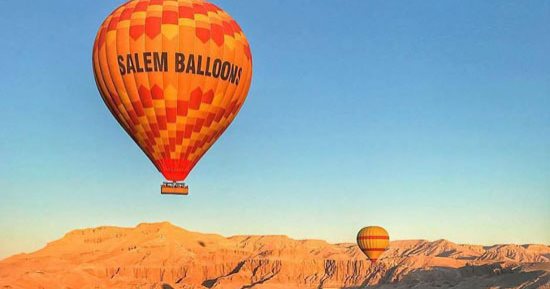 الطيران المدنى يقرر إلغاء رحلات البالون الطائر بالأقصر لسوء حالة الطقس