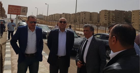 نائب وزير الإسكان يتفقد مشروعى الأسمرات 3 والشهبة لتطوير المناطق غير الآمنة