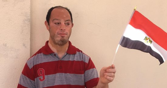 شاب من ذوى الاحتياجات: "شاركت فى الانتخابات علشان بحب السيسى"