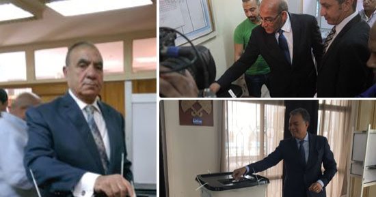 "اللجان تستقبل المصريين ولا عزاء للمتربصين".. وزراء يشيدون بالوعى الشعبى بعد الإدلاء بأصواتهم.. ويؤكدون: الإقبال الكثيف.. وزير التنمية المحلية: المصريون يكتبون تاريخا جديدا.. و"الزراعة": ظهر الوجه الحضارى لمصر