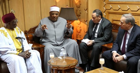 وكيل الأزهر يلتقى وفدا نيجيريا ويؤكد ضرورة تحصين الشباب من الأفكار المتطرفة