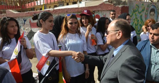 فيديو وصور.. مدير أمن الجيزة يتفقد اللجان الانتخابية بشارع الهرم