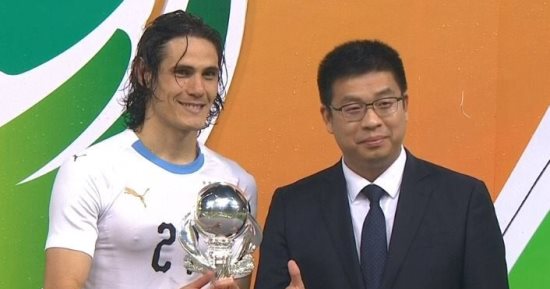 مجموعة مصر.. اختيار كافانى أفضل لاعب فى كأس الصين الودية