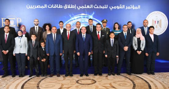 علماء جامعة المنصورة يشاركون فى مؤتمر طاقات المصريين للبحث العلمى