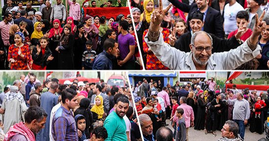 انتخابات الرئاسة 2018.. الهيئات الإعلامية تشيد باحتشاد المواطنين أمام اللجان.. وتؤكد: لم نرصد أى تجاوزات فى العملية الانتخابية.. ومكرم محمد أحمد: المشهد خير رد على أكاذيب الصحف الأجنبية الموجهة.. صور