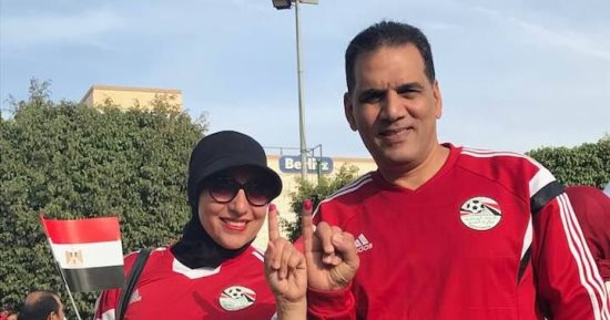 جمال الغندور يدلى بصوته فى الانتخابات الرئاسية