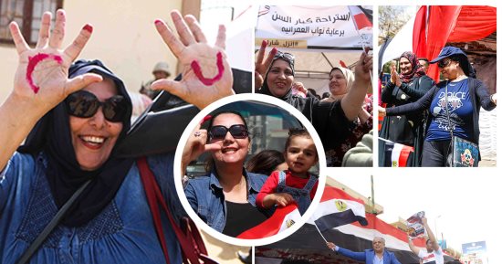 سيدات مصر يرفعن لواء المشاركة فى الانتخابات.. إقبال نسائى كبير بلجان مدينة نصر.. غرفة عمليات لحل شكاوى السيدات خلال التصويت.. صافيناز قنديل: "الست المصرية جندى مقاتل".. وترد على آيات عرابى: ستات مصر أشرف منك