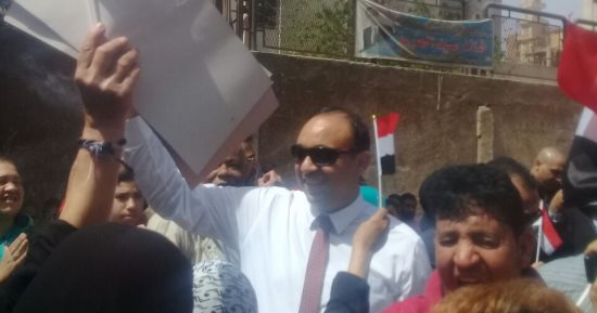 صور.. النائب خالد عبد العزيز: مشاركة المصريين بالانتخابات أحبطت مخطط الأعداء