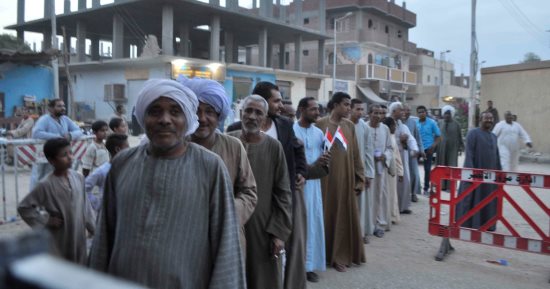 إقبال كبير على لجان الأقصر.. ومسيرة بالخيول فى إسنا للحث على المشاركة