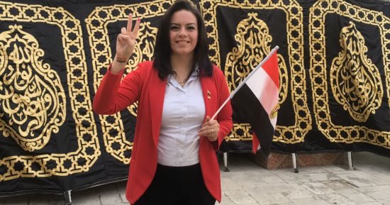 سيلفيا نبيل تدلى بصوتها بمدينة نصر: "المرأة المصرية أثبتت أنها شريك فاعل"