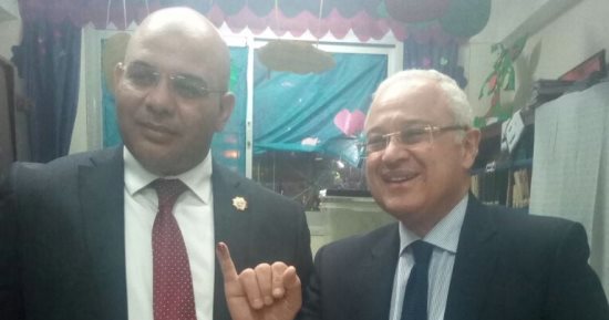 هشام زعزوع يدلى بصوته فى انتخابات الرئاسة بالزمالك