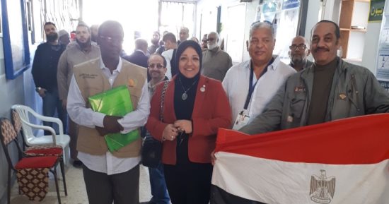 بعثة الاتحاد الأفريقى تتابع الانتخابات فى الإسكندرية