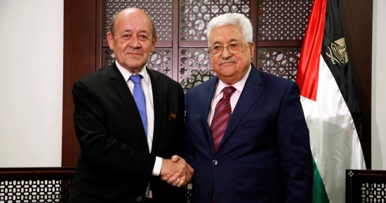 صور.. وزير الخارجية الفرنسى: حل الدولتين يضمن السلام بين فلسطين وإسرائيل