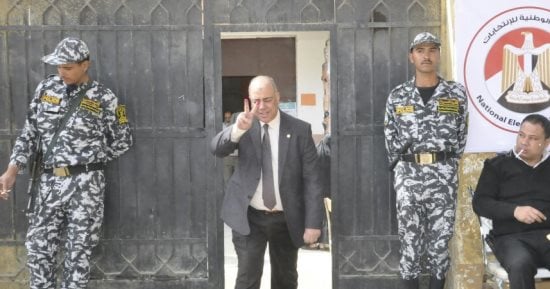 رئيس شركه مترو الإنفاق يدلى بصوته فى الانتخابات الرئاسية بشبرا