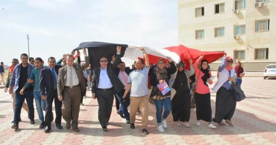 جامعة السويس تشكل لجان إلكترونية لتسهيل استخراج مواقع اللجان للطلاب