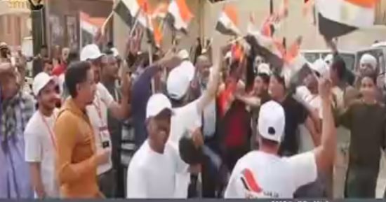 مسيرات شبابية بسوهاج لحث المواطنين على المشاركة فى الانتخابات