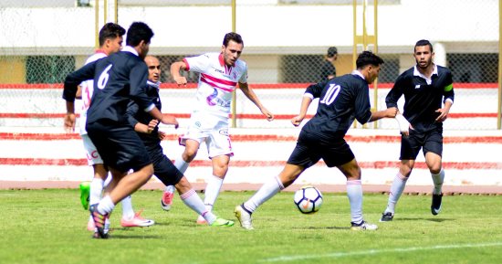 صور .. الزمالك يهزم سبورت كاسيل بخماسية وديا