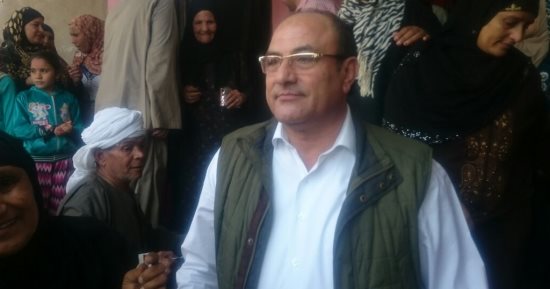 النائب عصام خلاف يدلى بصوته فى الانتخابات الرئاسية بالواسطى فى بنى سويف