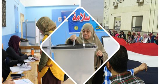 "إذا الوطن يوما أراد البناء.. فلا بد أن تستجيب الشعوب".. أهالى القناة يسطرون ملحمة التصويت لمستقبل مصر.. وحزب النور يحشد الناخبين ببلد الغريب.. وأسقف الإسماعيلية: نداء مصر واجب وطنى.. وعجوز تصوت من عربة الإسعاف