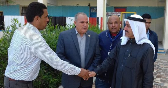 مستشار محافظ شمال سيناء يتفقد لجان بئر العبد