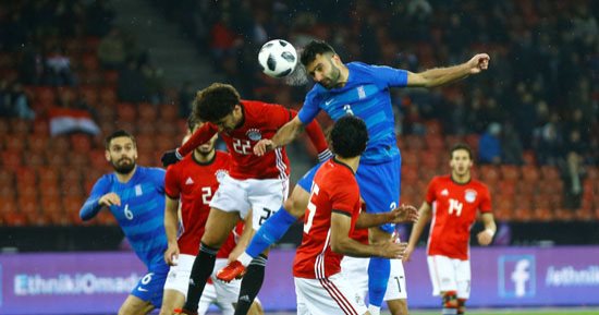 فيديو.. اليونان تحرز الهدف الأول فى منتخب مصر بالدقيقة 29