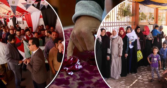 "الصندوق ده فيه إيه.. مستقبل شعب يكتب بإيديه".. 4 مشاهد تعكس حرص المصريين على دعم وطنهم أمام العالم.. الأطفال داخل لجان الاقتراع.. وسيدة ترسم علم مصر على وجهها.. ومرفق الإسعاف ينقل المرضى للتصويت فى الشرقية