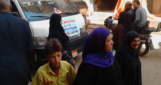 السيدات يتصدرن المشهد الانتخابى فى العياط
