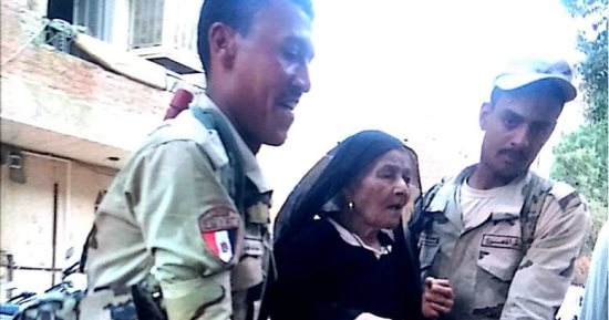 صور.. كبار السن فى بنى سويف يدلون بأصواتهم فى الانتخابات الرئاسية