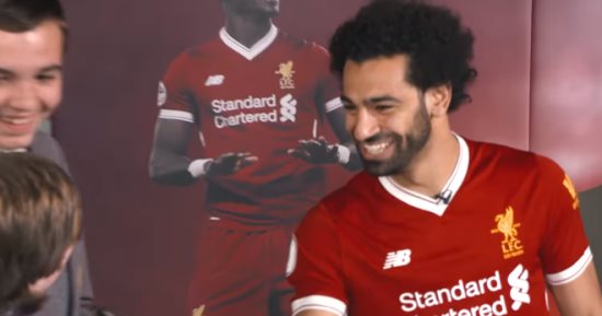 محمد صلاح بعد لقائه مع أطفال ليفربول: "يوم سيعيش فى الذاكرة"