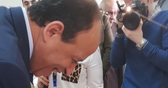 رئيس نادى القضاة يدلى بصوته فى الانتخابات الرئاسية