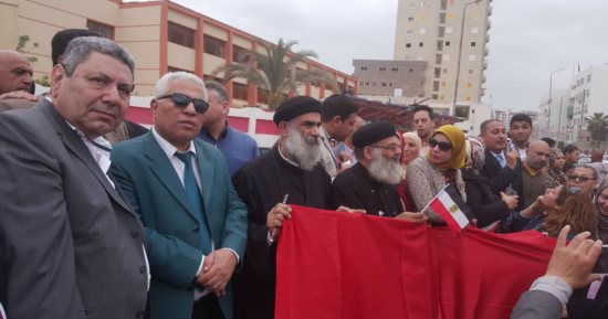 صور ..  مسيرات حاشدة بالبحيرة لحث المواطنين على التصويت فى الانتخابات