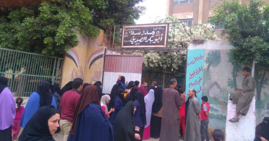 إقبال كثيف على التصويت فى بولاق أبو العلا بعد استراحة اللجان