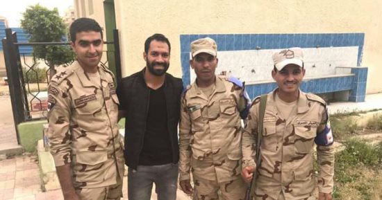 صور.. حسنى عبدربه يدلى بصوته فى الانتخابات الرئاسية
