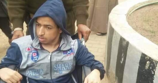 شاب من ذوى الاحتياجات ببنى سويف: نزلت وانتخبت السيسى رغم العاصفة الترابية