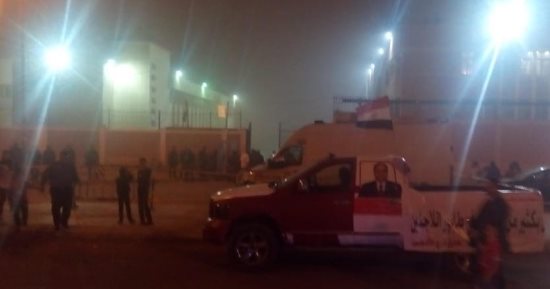 تزايد أعداد الناخبين بـ6 أكتوبر فى آخر ساعات التصويت.. رغم الطقس السيئ