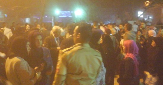 مسيرة نسائية تصل لمقر اللجان الفرعية بالعجوزة فى الساعات الأخيرة للتصويت