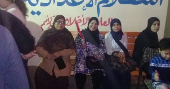  تزايد الإقبال فى لجان دار السلام قبل ساعتين من غلق باب التصويت