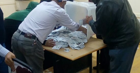 مؤشرات أولية.. رئيس لجنة 38 بالغربية: السيسى 1466 صوتا مقابل 26 لموسى 
