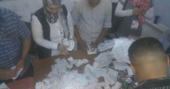 السيسى يحصد مليونًا و568 ألف صوت بالبحيرة مقابل 43 ألفا لموسى 