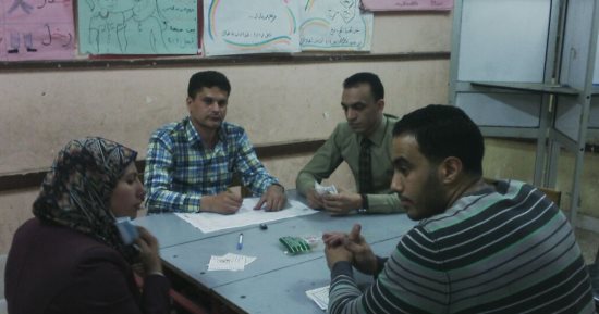مؤشرات أولية.. لجنة 1 بالمطرية: السيسى 1144 صوتا مقابل 44 لموسى